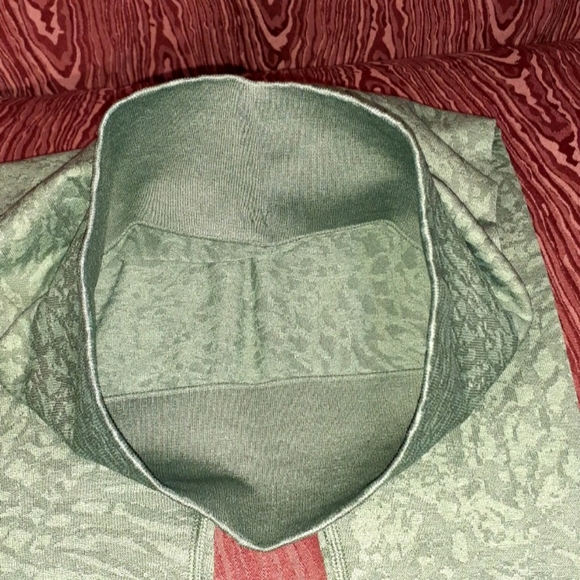 Gymshark Seamless Leggings Army Green Size XS Yoga Workout Running Gym - Picture 4 of 15